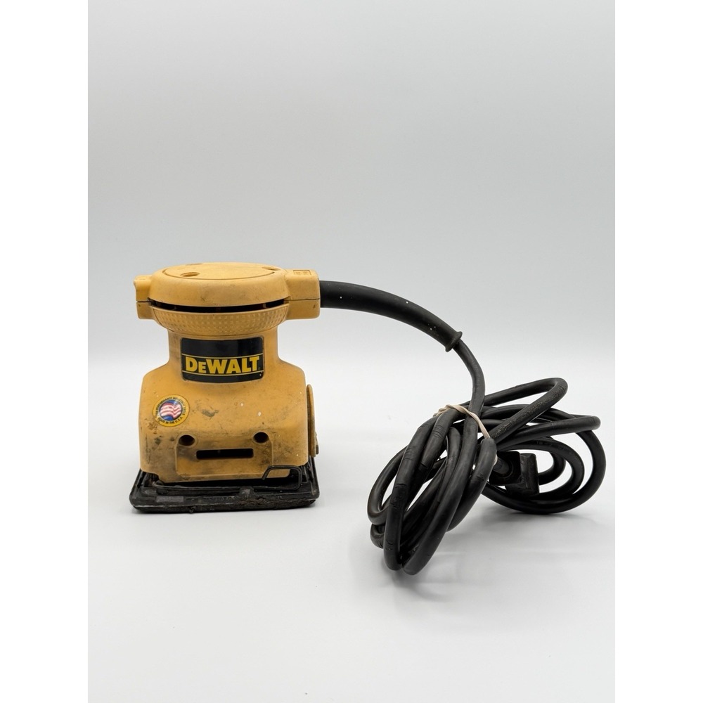 DEWALT DW411 1/4 Sheet Palm Grip Sander Type 1 120VAC 13500 OPM
